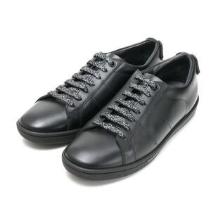 Saint Laurent Paris Sneakers Size 37 Low Cut Rip Patch Leather Shoes 20250722